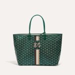Goyard Saint Louis PM Bag Stripes and Lnitials - Image 2